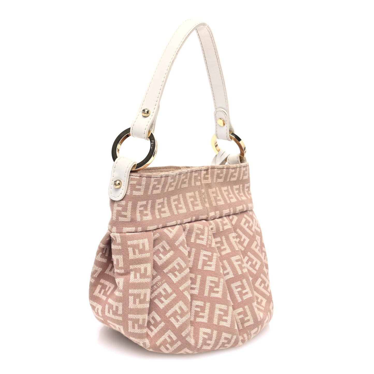 Zucca Mini Chef Hobo Beige White