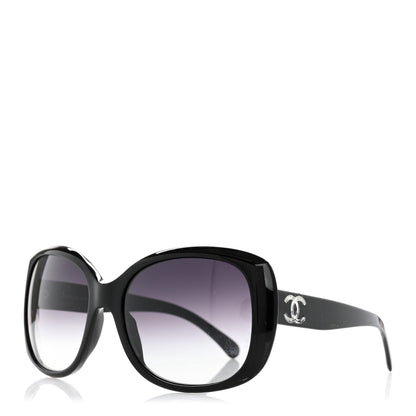 Chanel Acetate CC Sunglasses 5183 Black 1 of 10