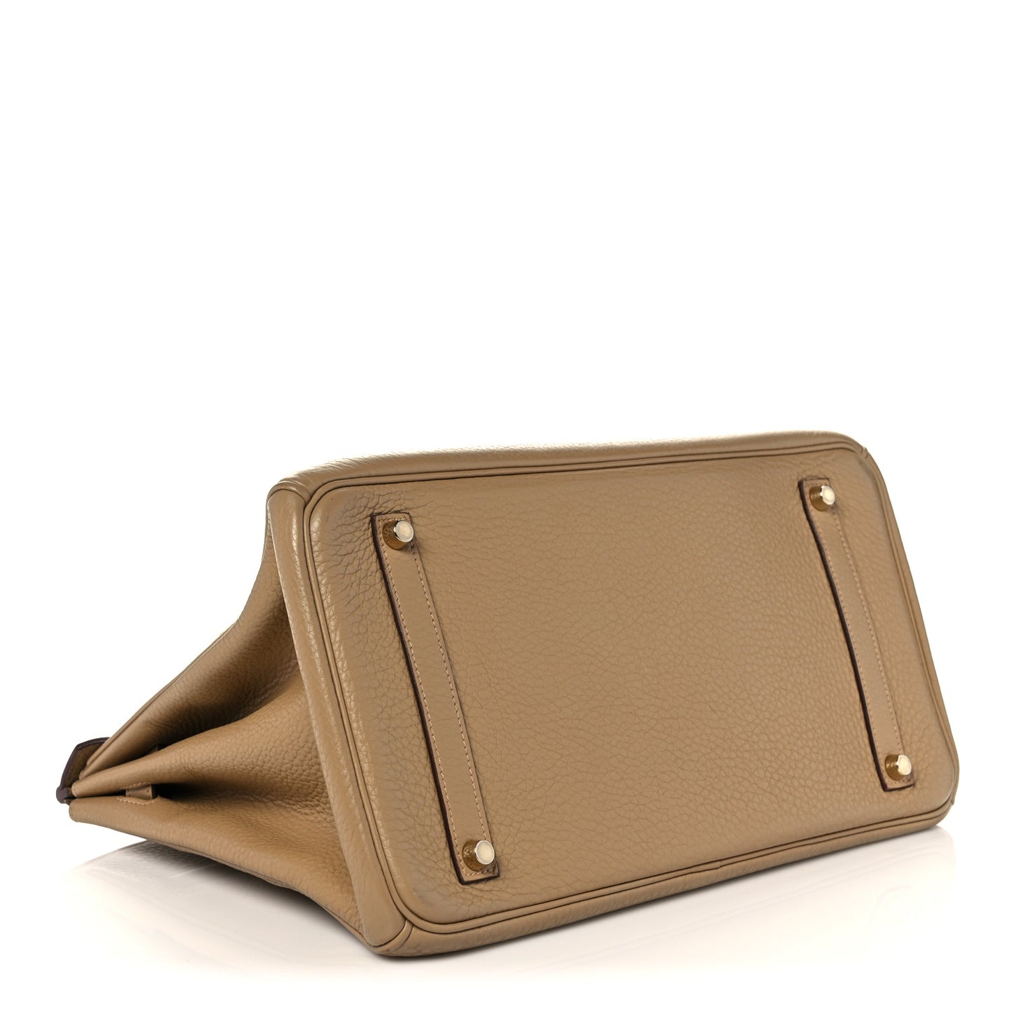 Taurillon Clemence Birkin 35 Tabac Camel