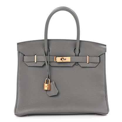 Hermes Togo Birkin 30 Gris Meyer 1 of 11