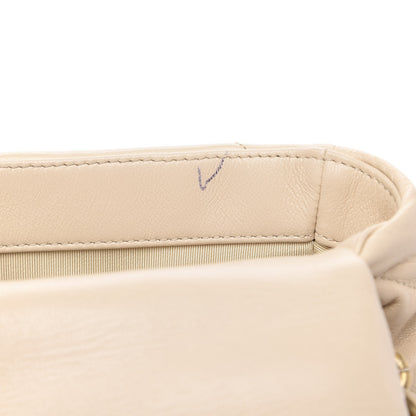 Chanel Goatskin Quilted Medium 19 Flap Beige 12 of 12