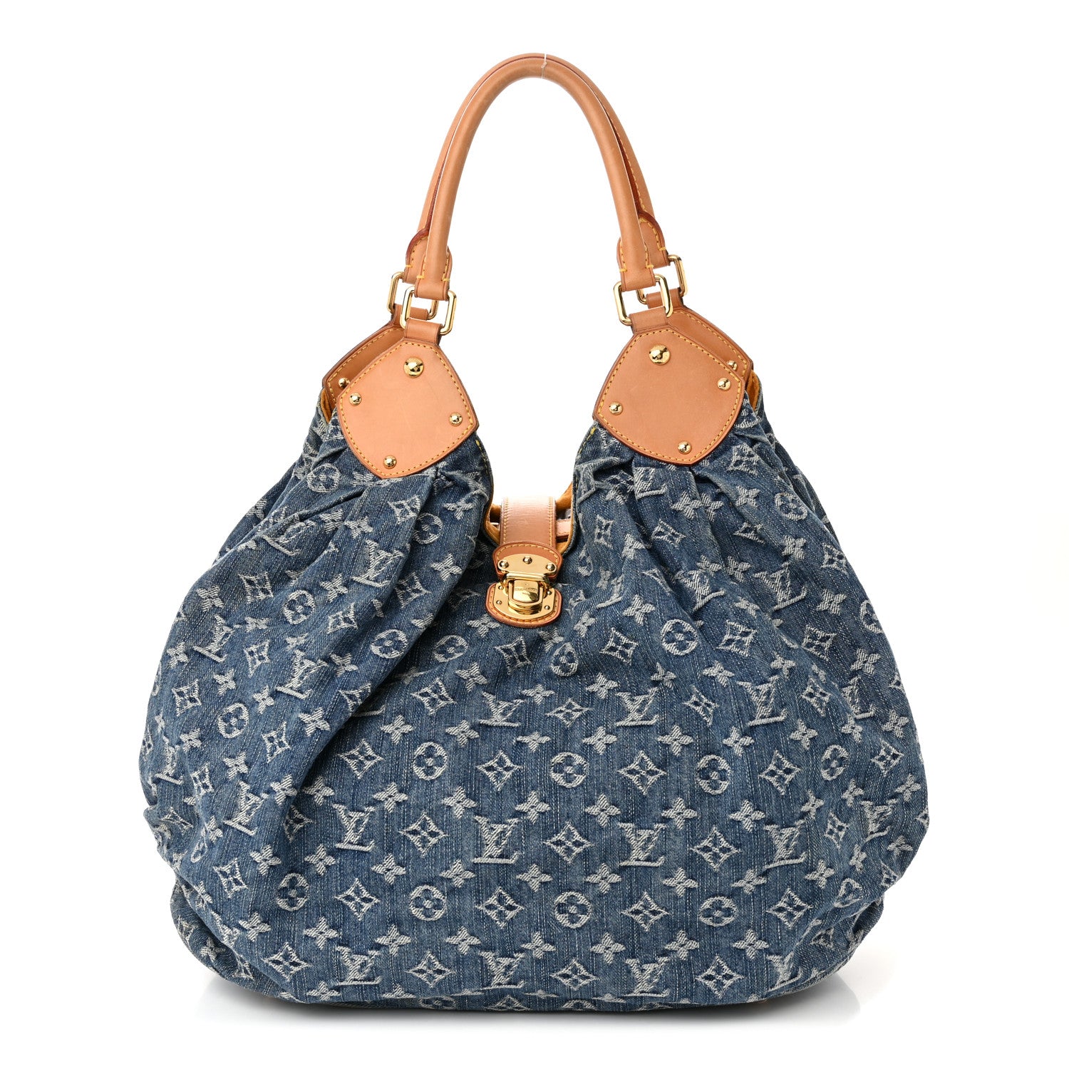 Louis Vuitton Denim Mahina XL Blue 1 of 9