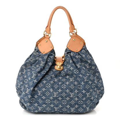 Louis Vuitton Denim Mahina XL Blue 1 of 9