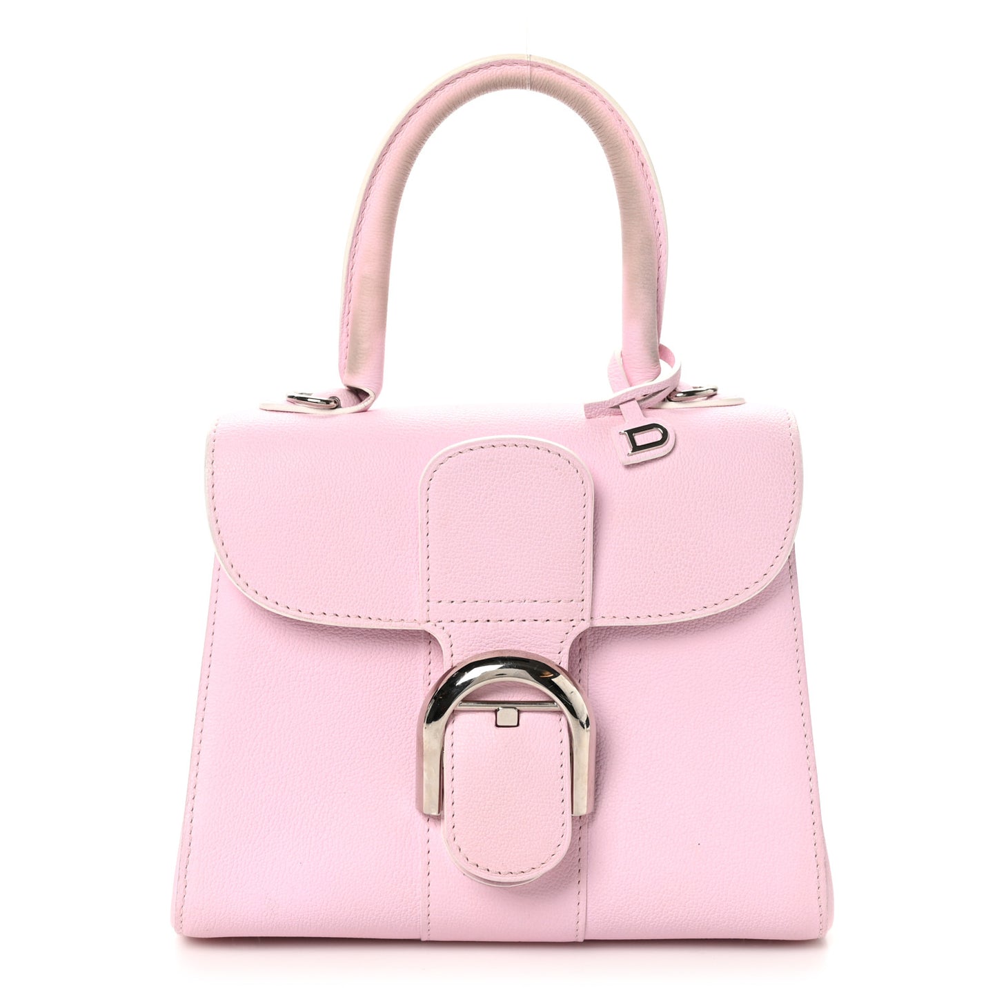 Grained Calfskin Mini Brillant Satchel Nakuru