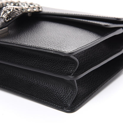 Gucci Pebbled Calfskin Small Dionysus Shoulder Bag Black 9 of 10