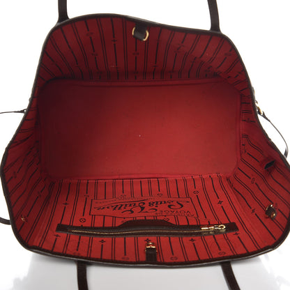 Louis Vuitton Damier Ebene Neverfull MM 17 of 31