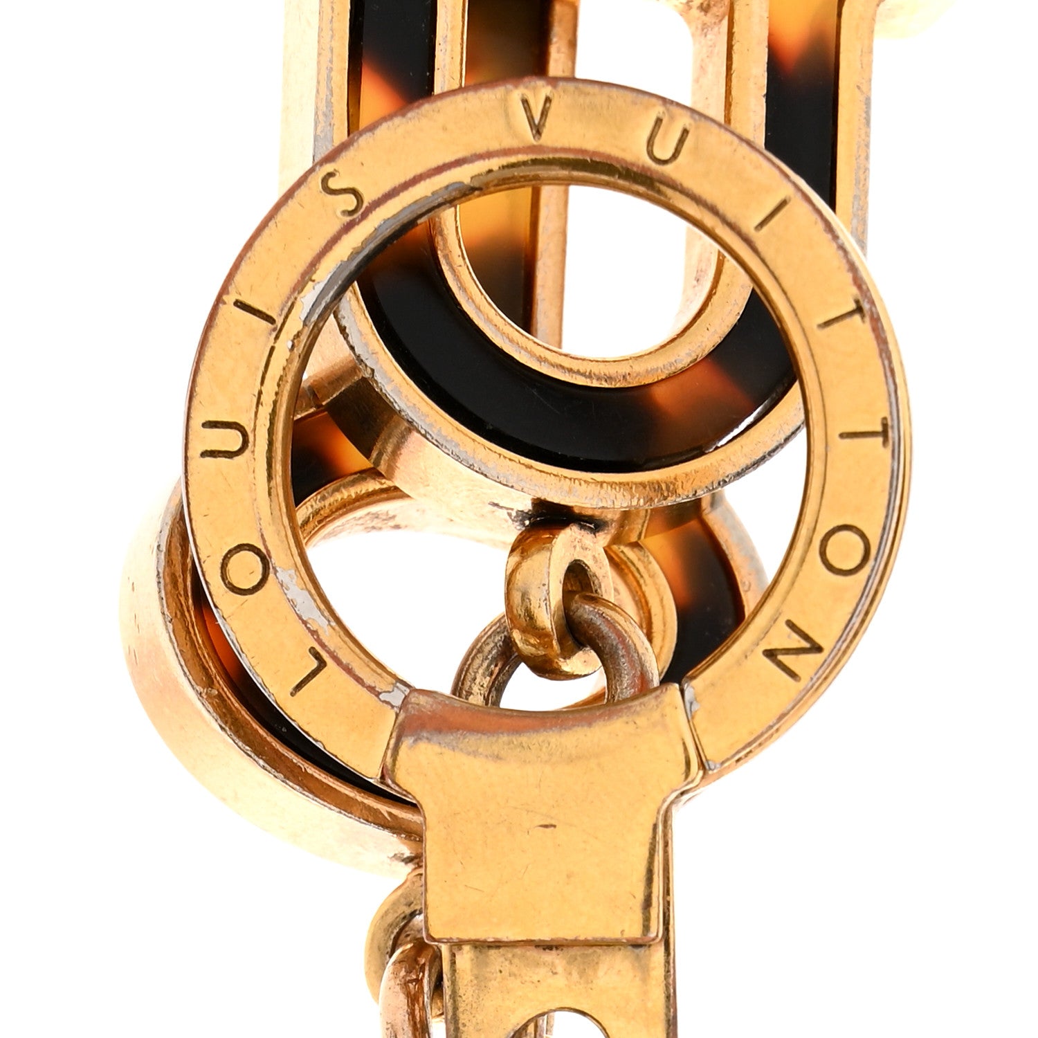 Louis Vuitton Acetate Confidence Bag Charm Key Holder 4 of 5