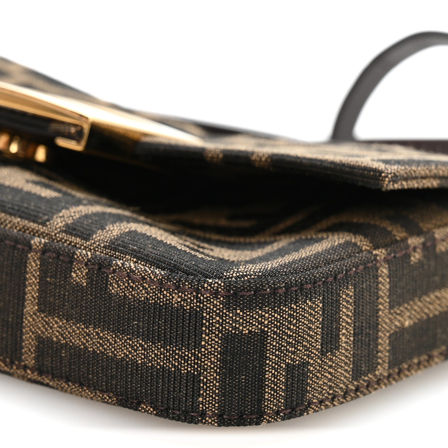 Fabric Jacquard FF 1974 Phone Baguette Tobacco Moro