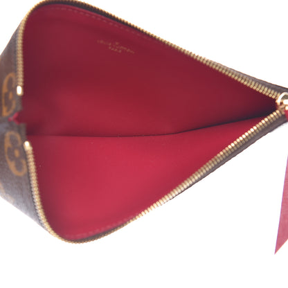 Louis Vuitton Monogram Pochette Felicie Chain Wallet Fuchsia 13 of 14