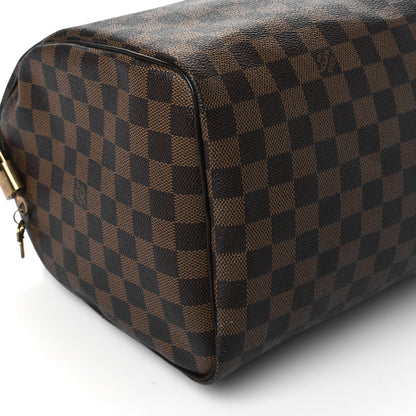 Louis Vuitton Damier Ebene Speedy 35 8 of 9