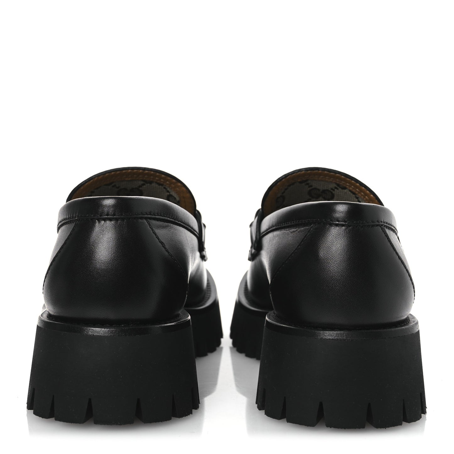 Betis Glamour Calfskin Womens Horsebit Loafers 37.5 Black