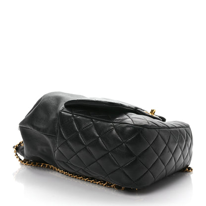 Chanel Lambskin Quilted Large In Seoul Backpack Black 4 of 10