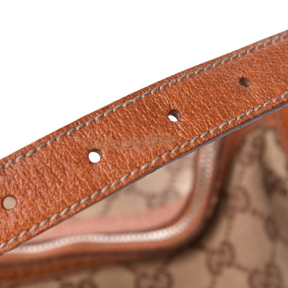 Gucci Monogram Glam Hobo Tan 11 of 11