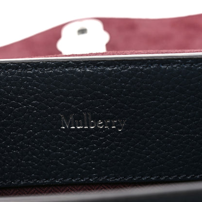 Mulberry Small Classic Grain Calfskin Mini Seaton Midnight Blue 6 of 9