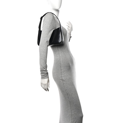 Saint Laurent Patent Calfskin Monochrome Le 5 A 7 Hobo Black 2 of 11