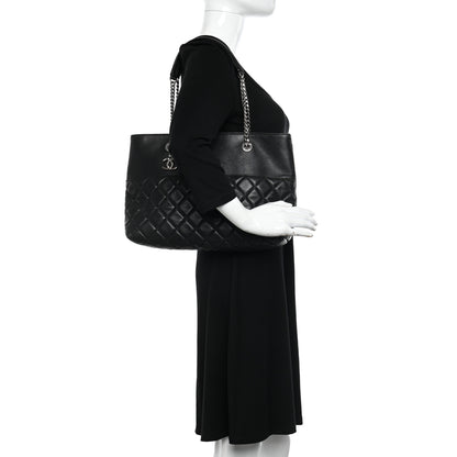 Chanel Lambskin Quilted Medium Urban Delight Tote Black 2 of 11