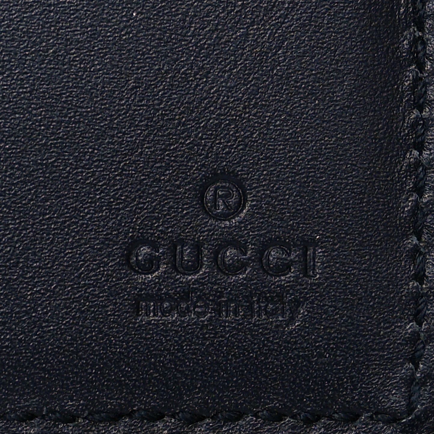 GG Supreme Monogram Blooms Bi-Fold Wallet Beige Blue Navy