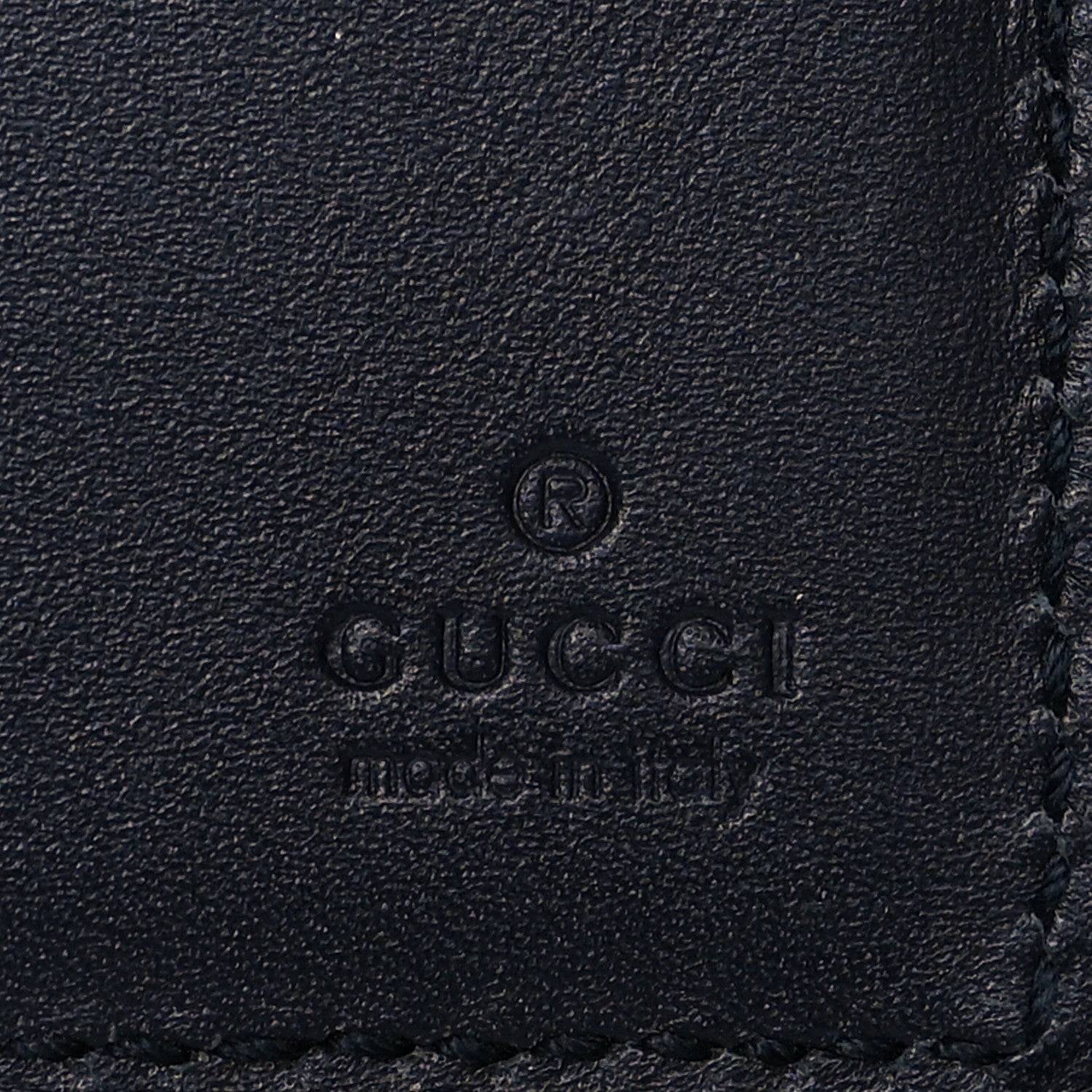 Gucci GG Supreme Monogram Blooms Bi-Fold Wallet Beige Blue Navy 5 of 8