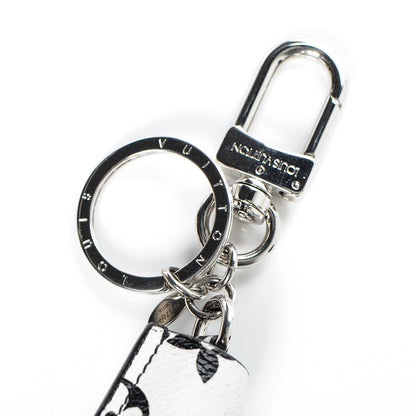 Louis Vuitton Monogram Tassel Bag Charm White 3 of 5