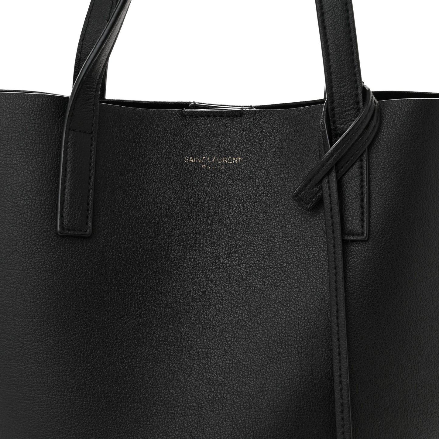 Calfskin Toy Shopping Tote Black