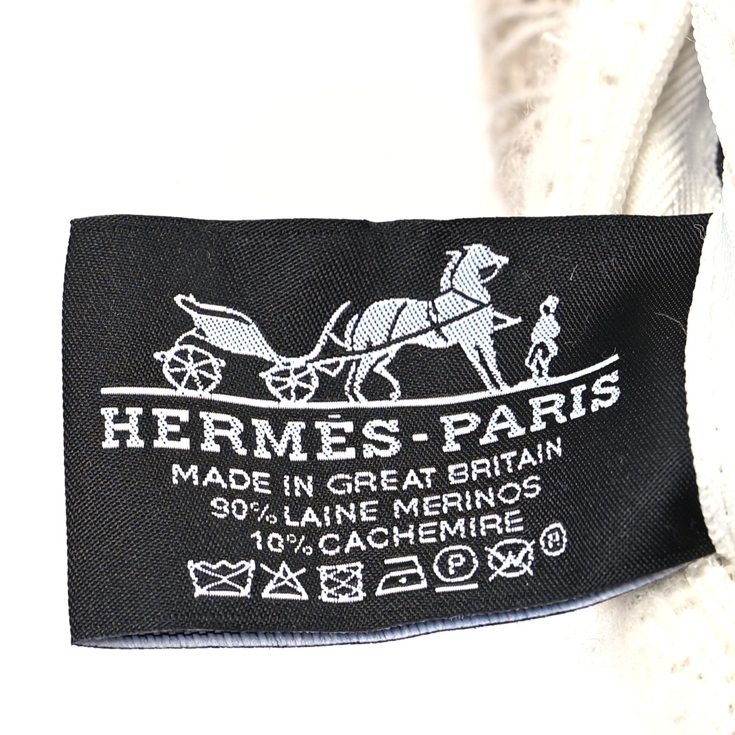 Hermes Wool Cashmere Avalon Vibration Pillow PM Coco Camomille 3 of 3