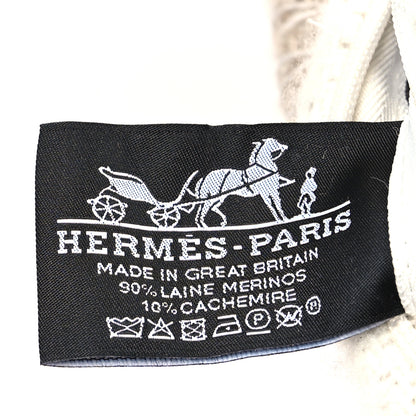 Hermes Wool Cashmere Avalon Vibration Pillow PM Coco Camomille 3 of 3