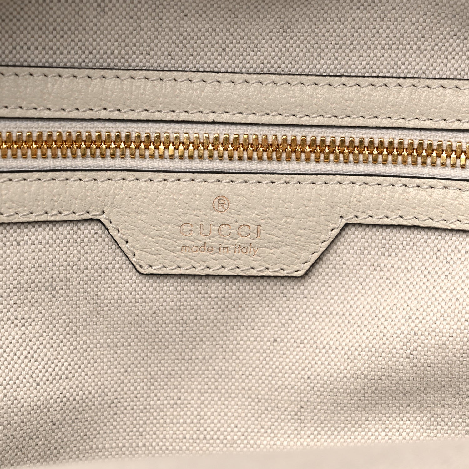 Gucci GG Supreme Monogram Textured Calfskin Web Small Ophidia Day Backpack Beige Ebony Mystic White 6 of 9