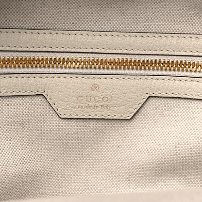Gucci GG Supreme Monogram Textured Calfskin Web Small Ophidia Day Backpack Beige Ebony Mystic White 6 of 9