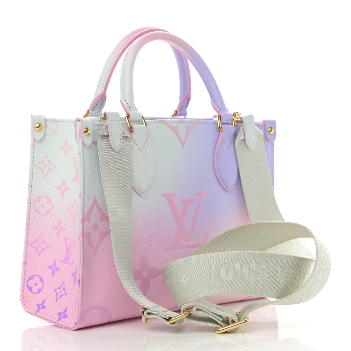 Monogram Giant Spring In The City Onthego PM Sunrise Pastel