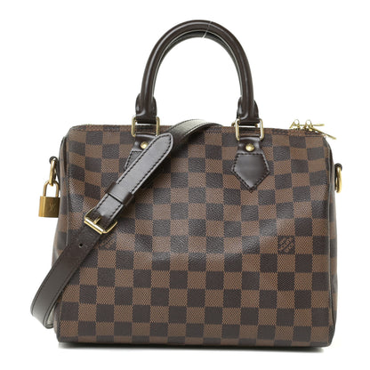 Louis Vuitton Damier Ebene Speedy Bandouliere 25 1 of 12