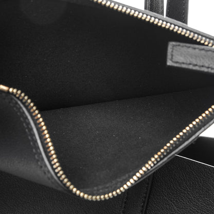 Saint Laurent Calfskin Large Shopping Tote Black 5 of 11