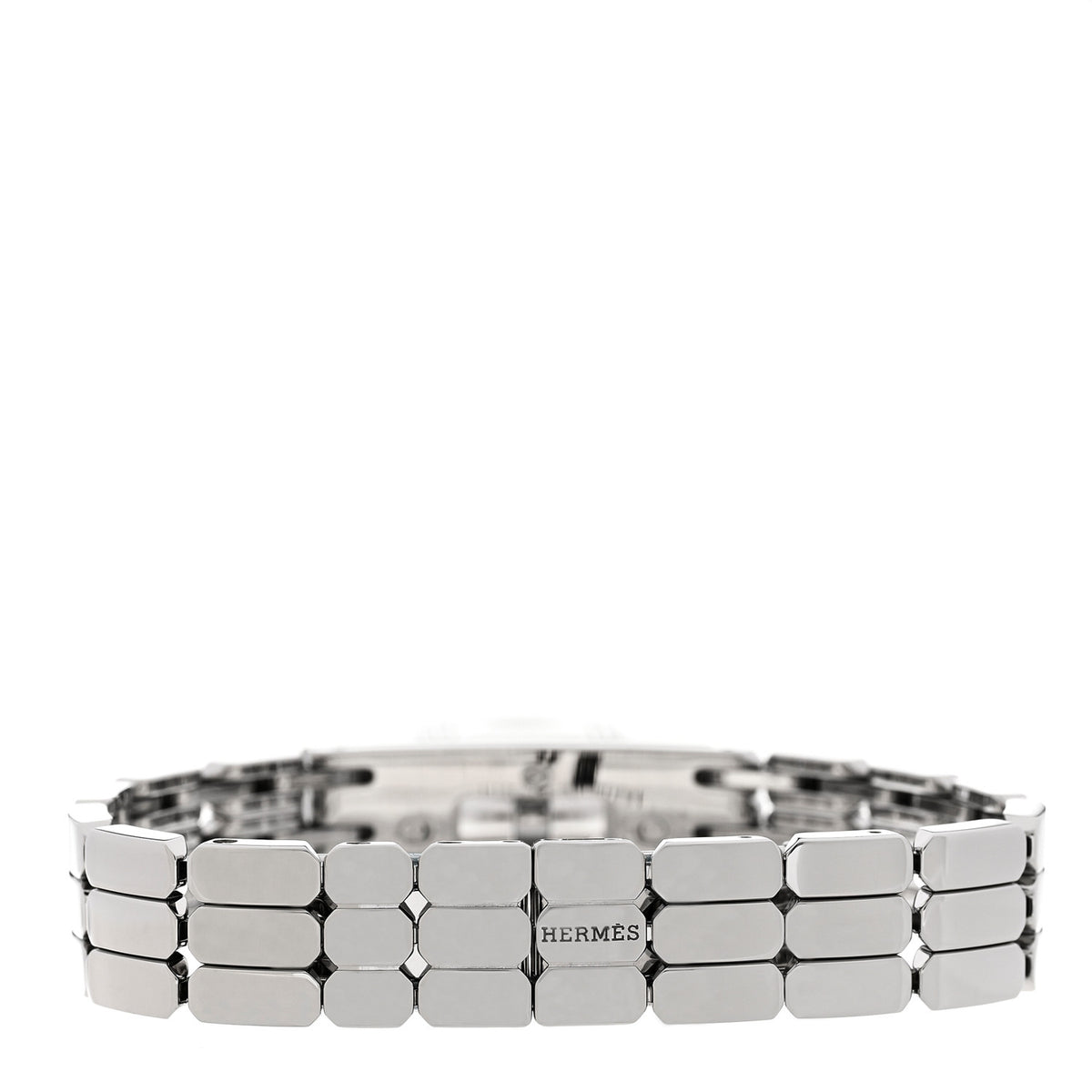 Hermes Stainless Steel 16mm Kelly Quartz Watch 3 of 5