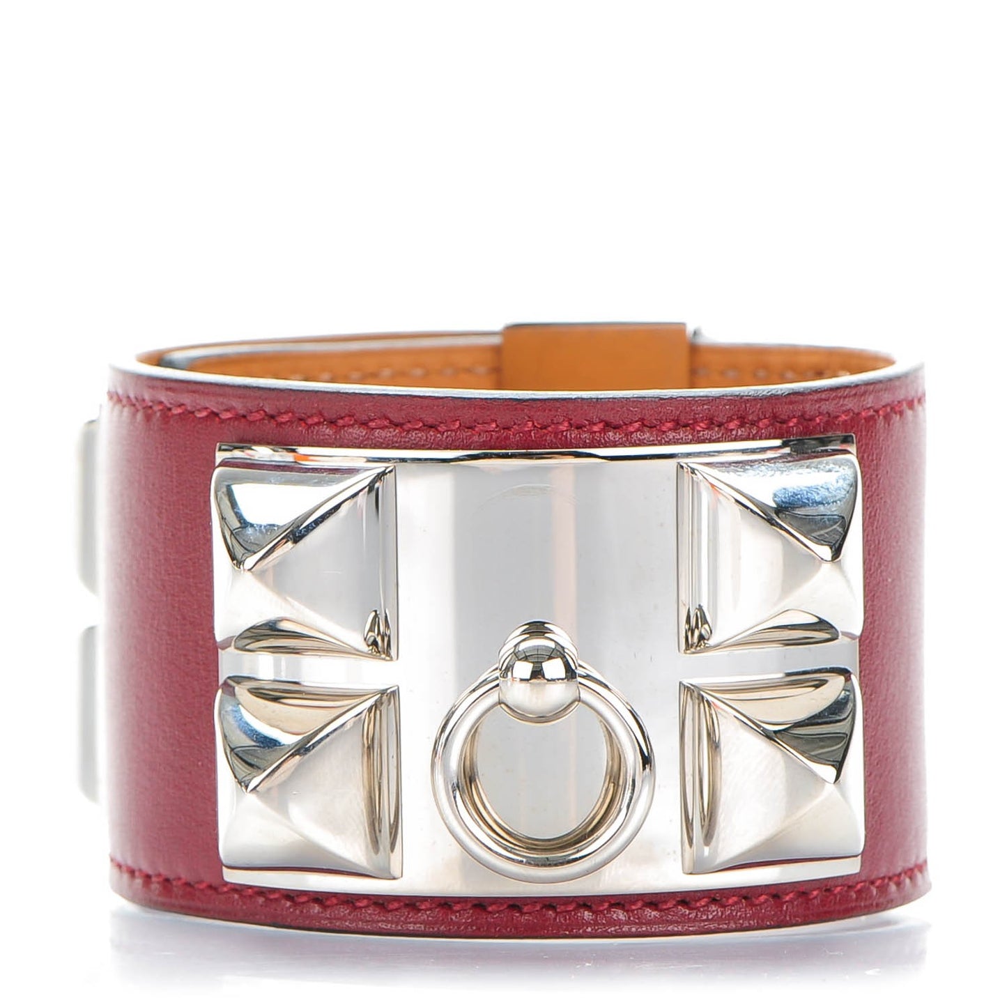Tadelakt Collier De Chien CDC Bracelet S Rouge H