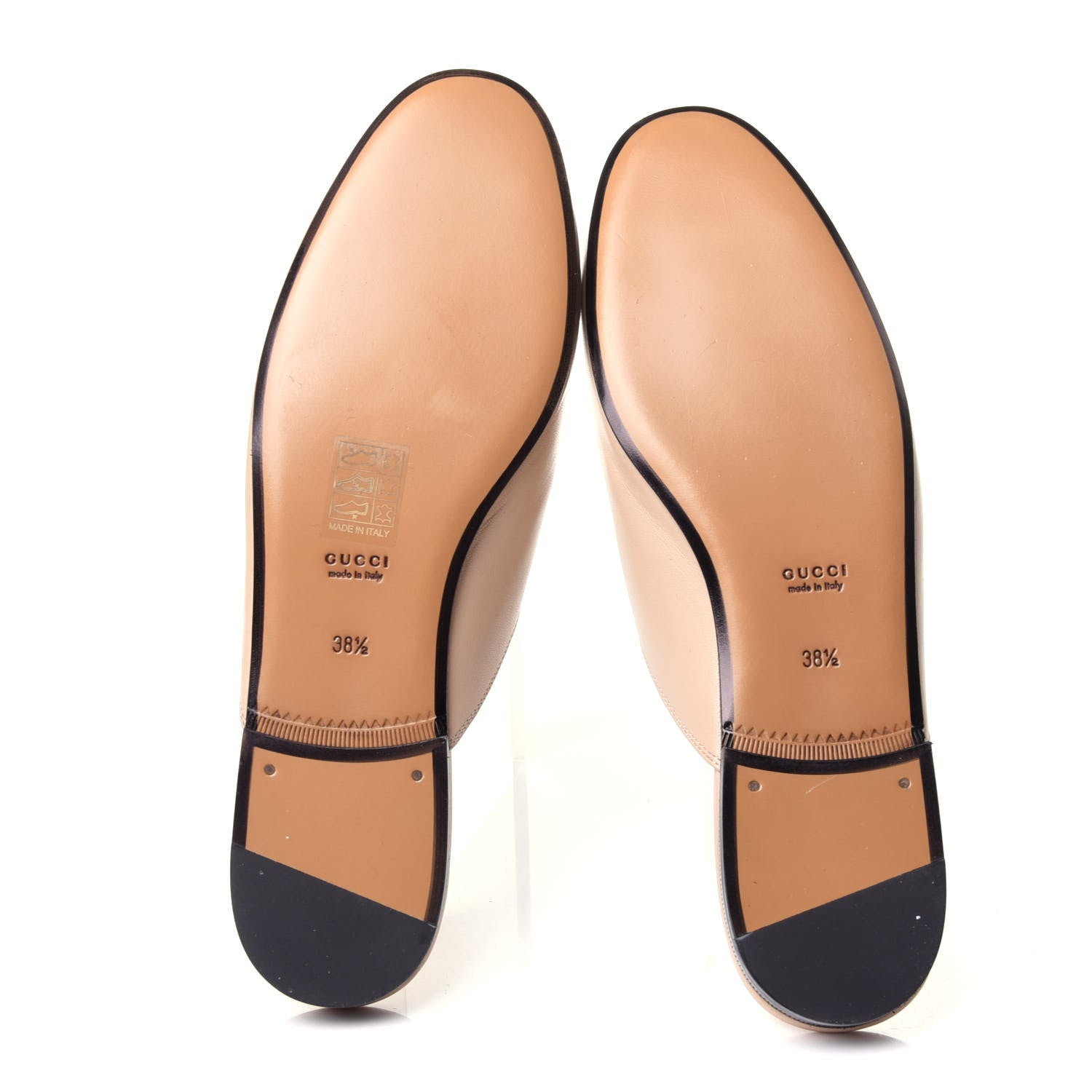 Gucci Malaga Kid Womens Princetown Slippers 38.5 Skin Rose 7 of 11