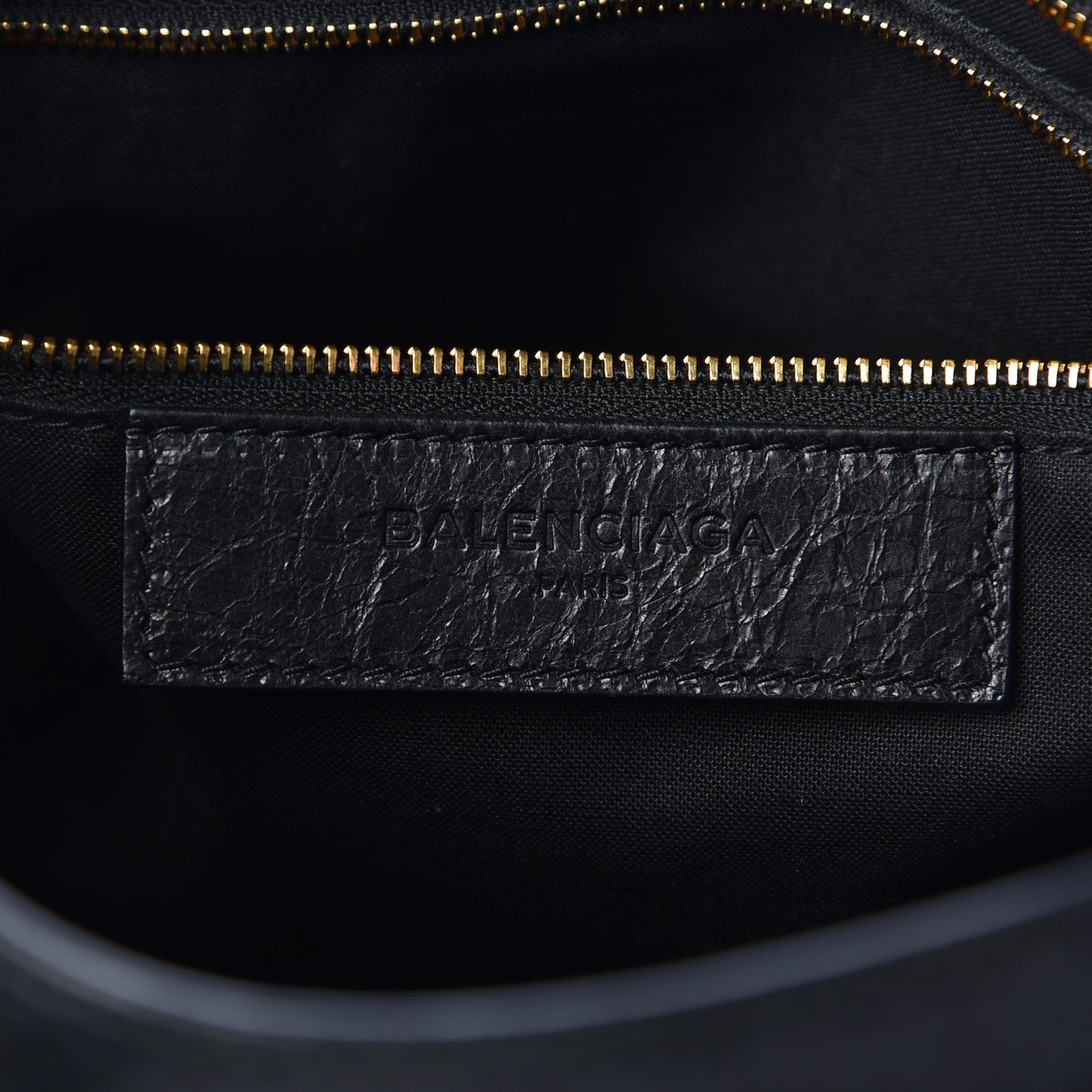 Agneau Classic Gold Hardware S City Black