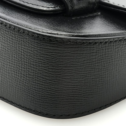 Gucci Azalea Calfskin Web Monochrome Horsebit 1955 Wallet On Strap Black 9 of 10