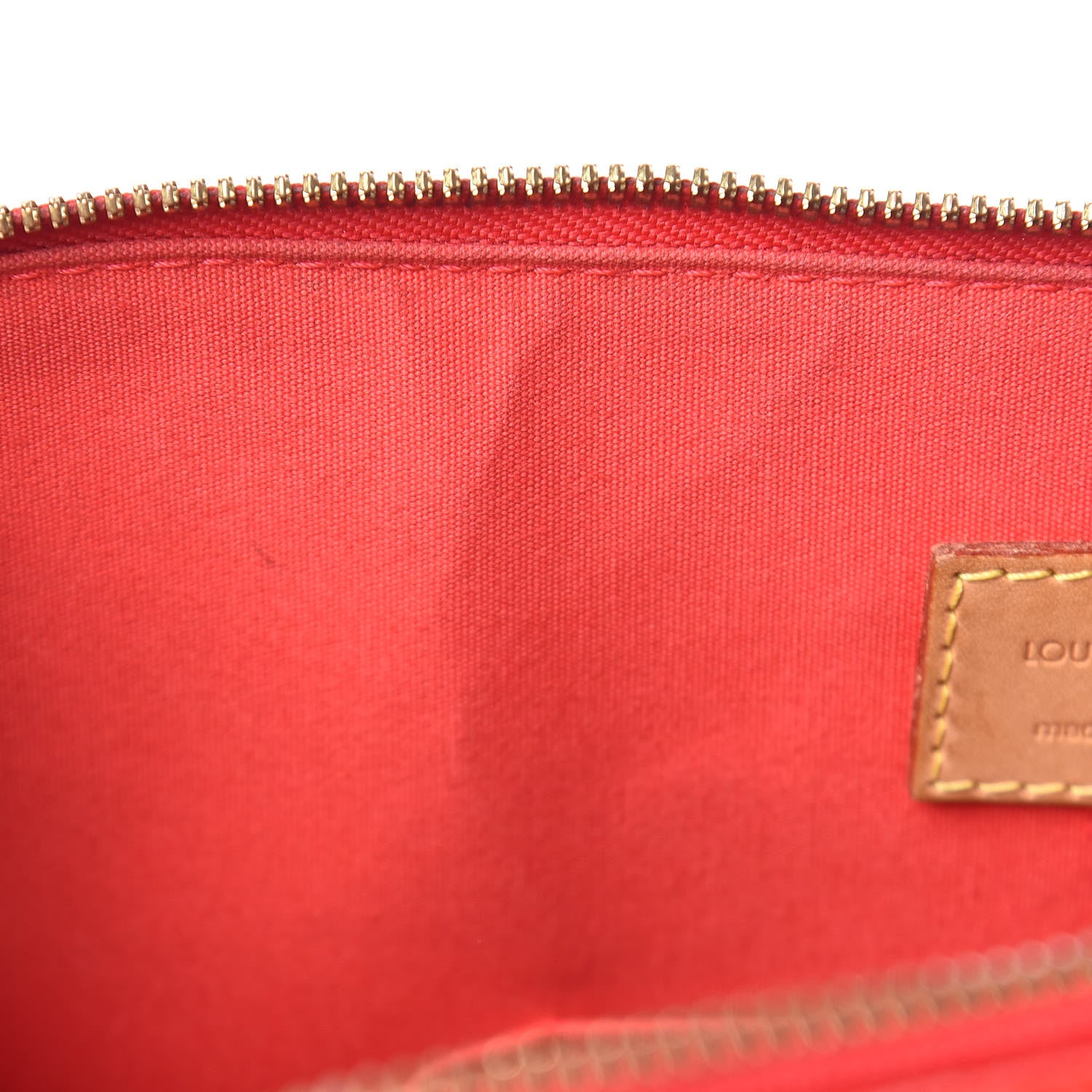 Louis Vuitton Vernis Alma GM Rouge Grenadine 11 of 17