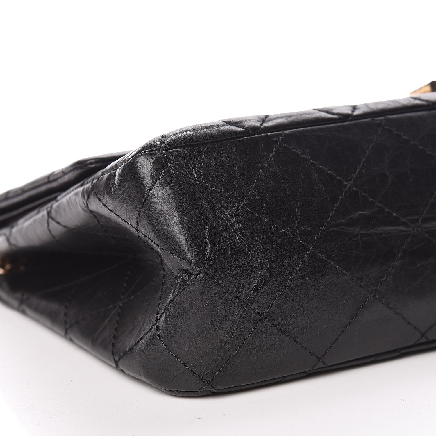 Chanel Aged Calfskin Quilted 2.55 Reissue 227 Flap Black 8 of 10