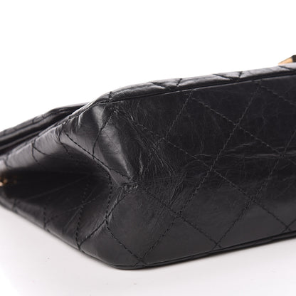 Chanel Aged Calfskin Quilted 2.55 Reissue 227 Flap Black 8 of 10