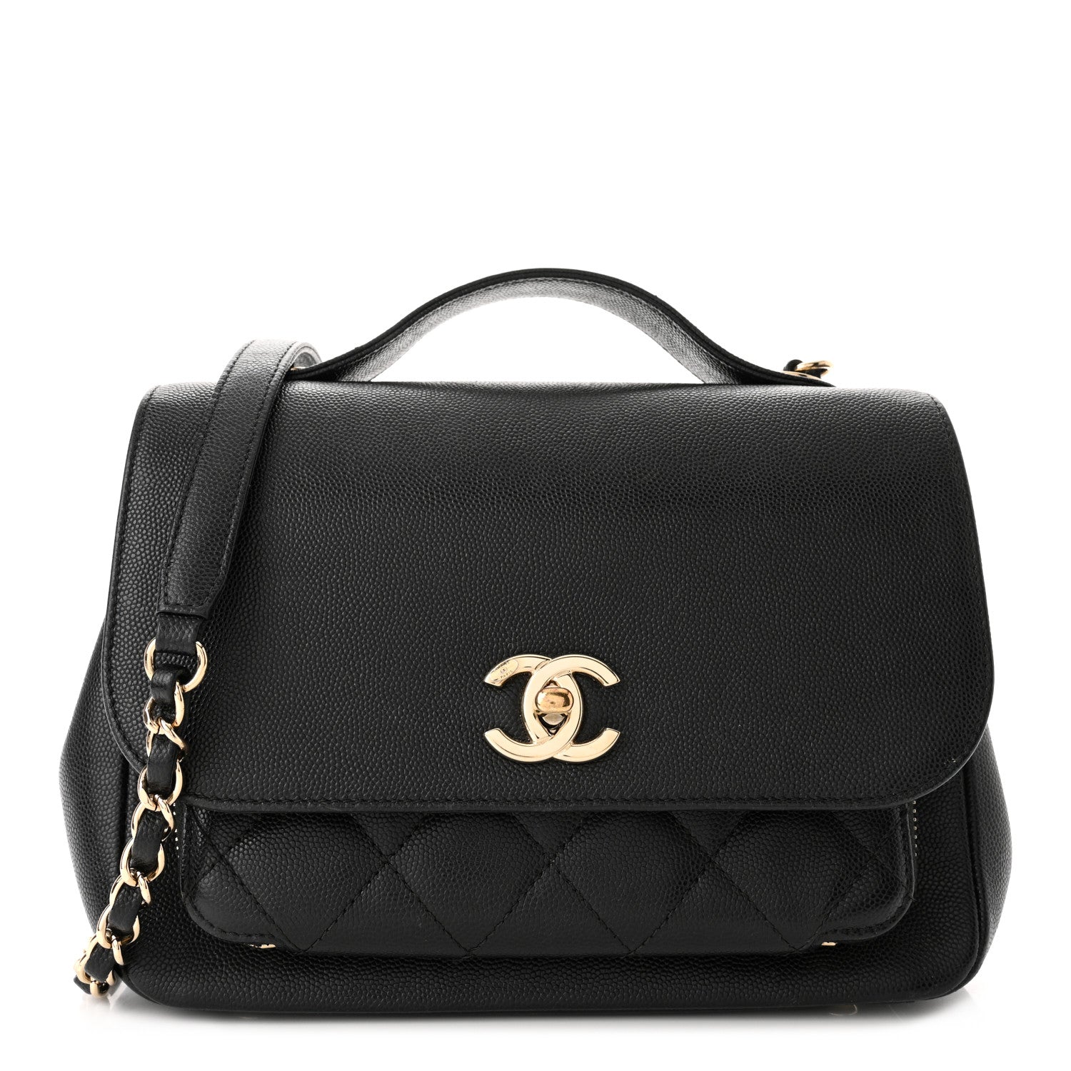 Chanel Caviar Quilted Medium Business Affinity Flap Black 1 of 10
