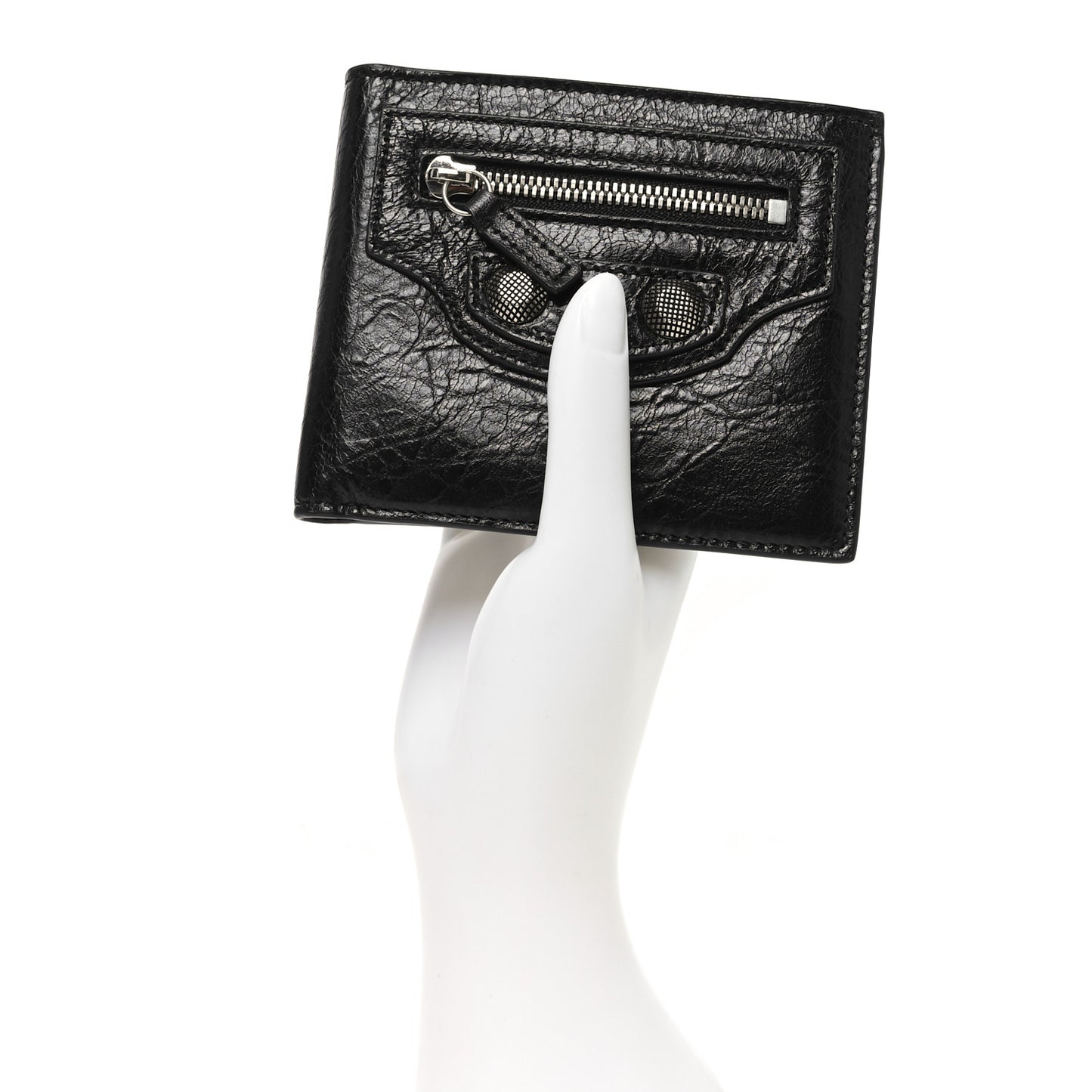 Angeau Arena Le Cagole Bi-Fold Wallet Black