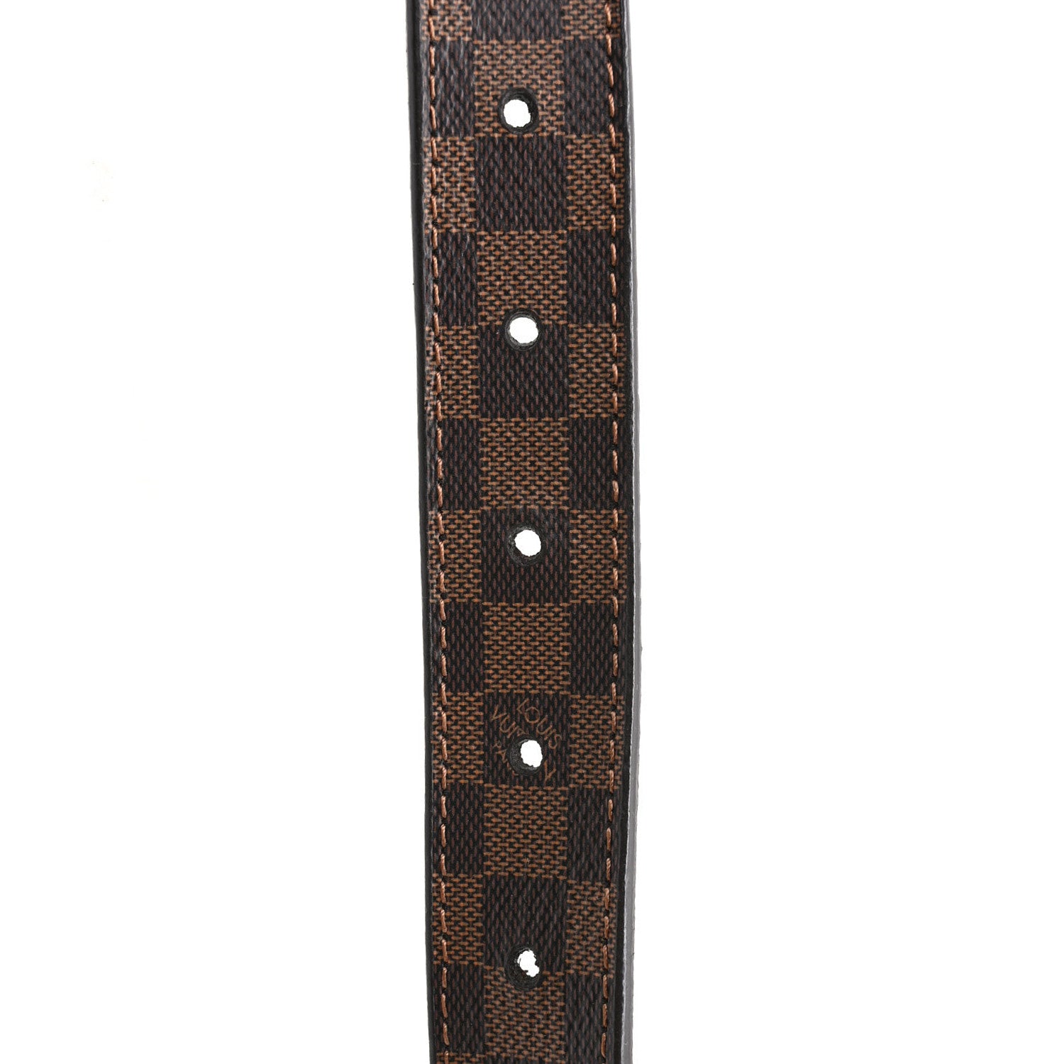 Louis Vuitton Mini Damier Ebene 25mm LV Initiales Belt 85 34 3 of 4