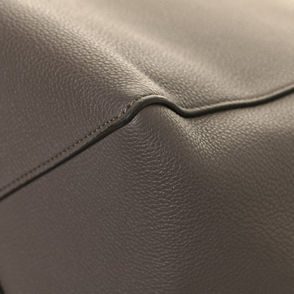 Celine Soft Grained Calfskin Medium Belt Cabas Phantom Taupe 10 of 10