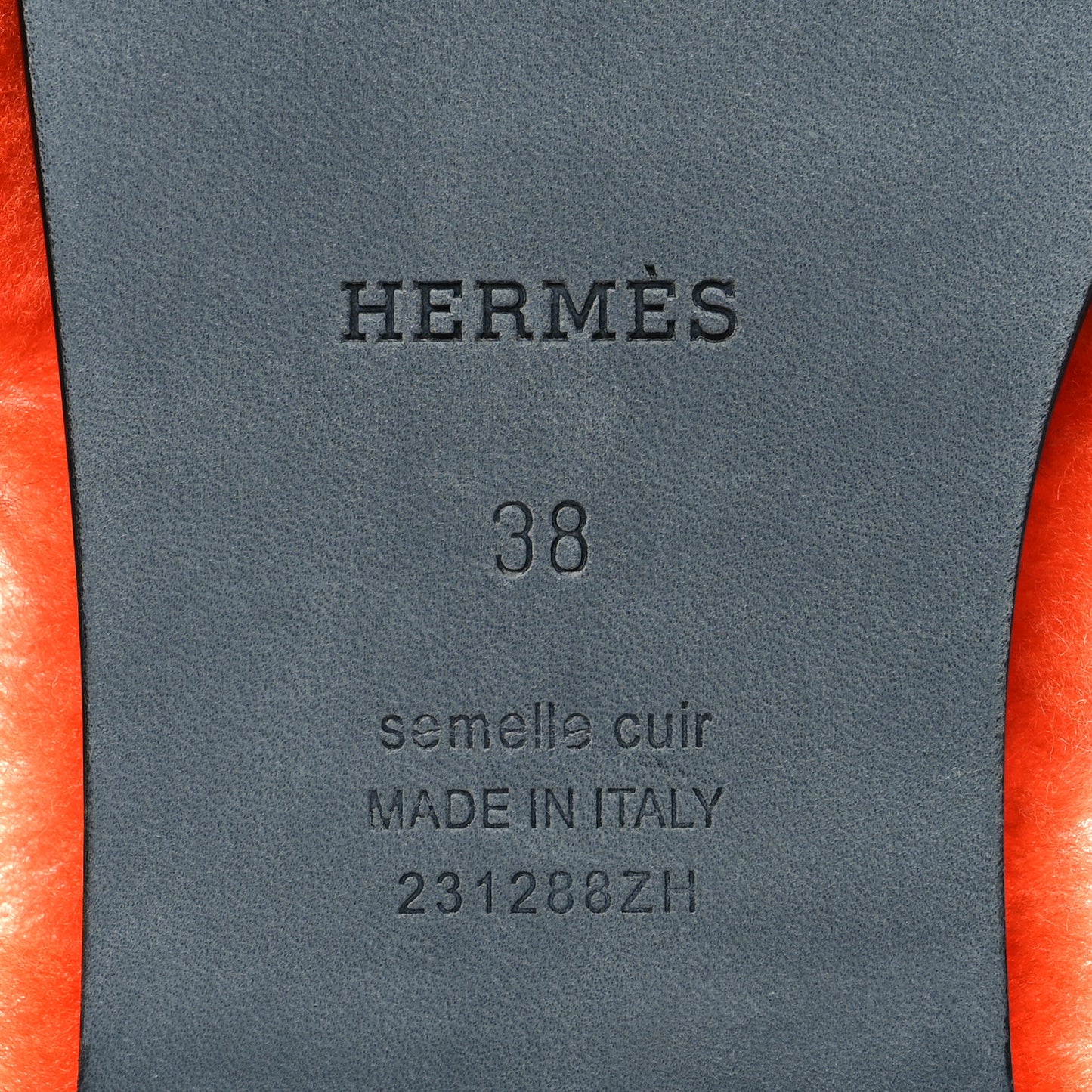 Woolskin Oran Sandals 38 Orange