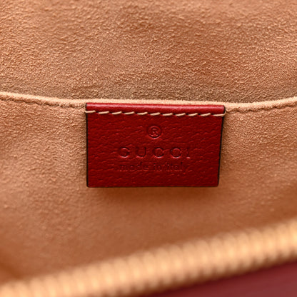 Gucci GG Supreme Monogram Flora Web Small Ophidia Tote Bag Red 6 of 11