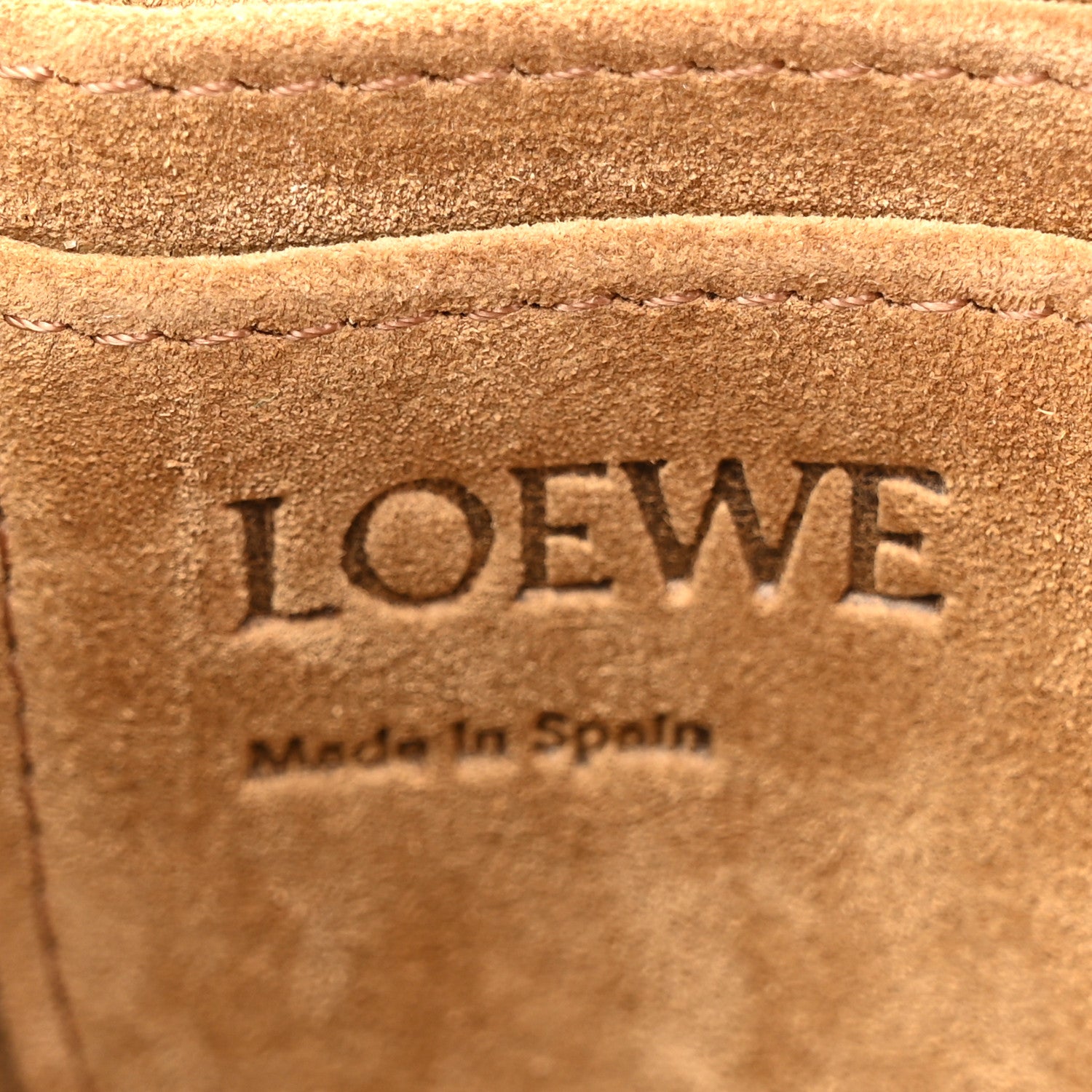 Loewe Calfskin Mini Gate Belt Bag Yellow 6 of 13