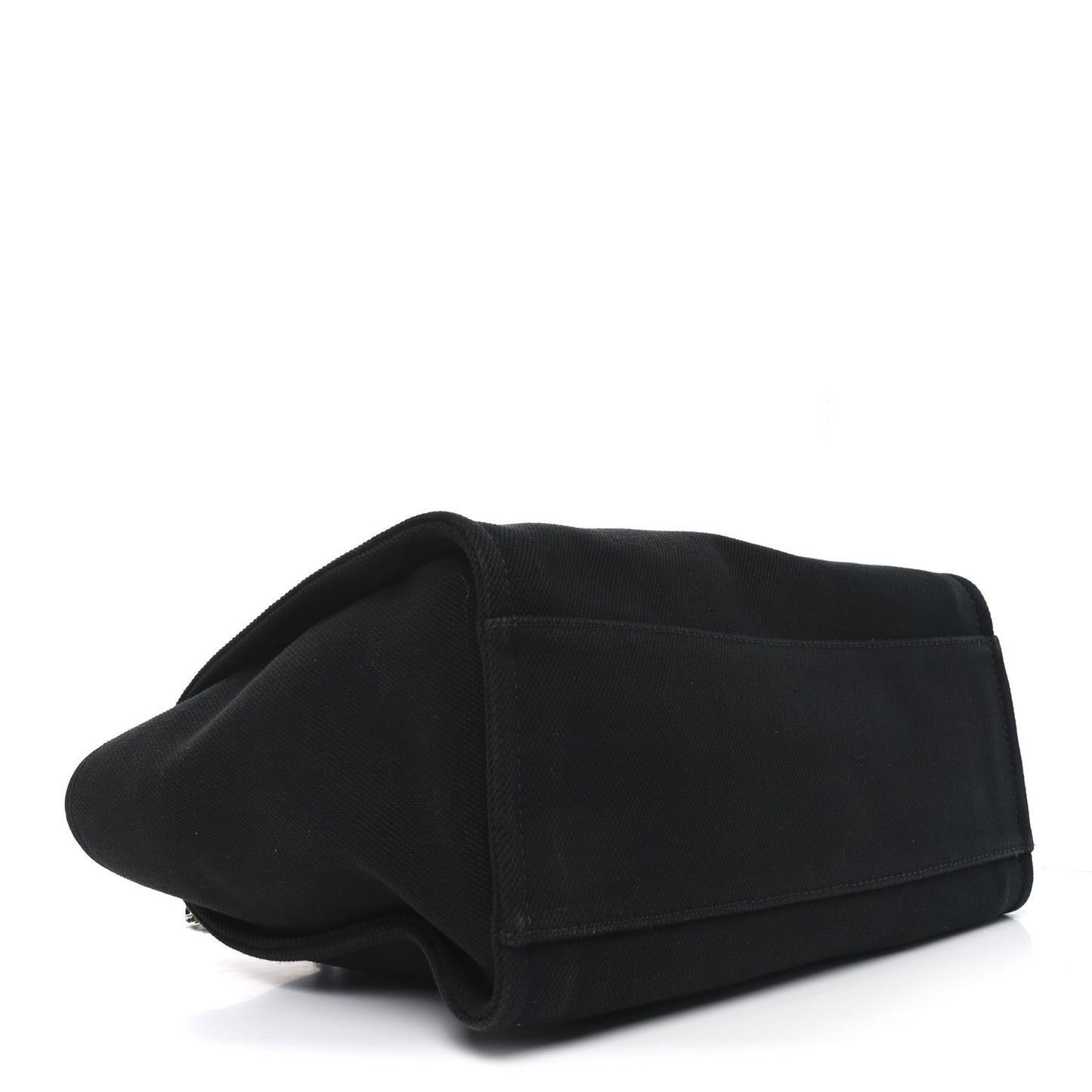 Canvas Pearl Medium Deauville Tote Black