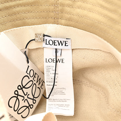 Loewe Canvas Fisherman Bucket Hat 60 Sand 9 of 9