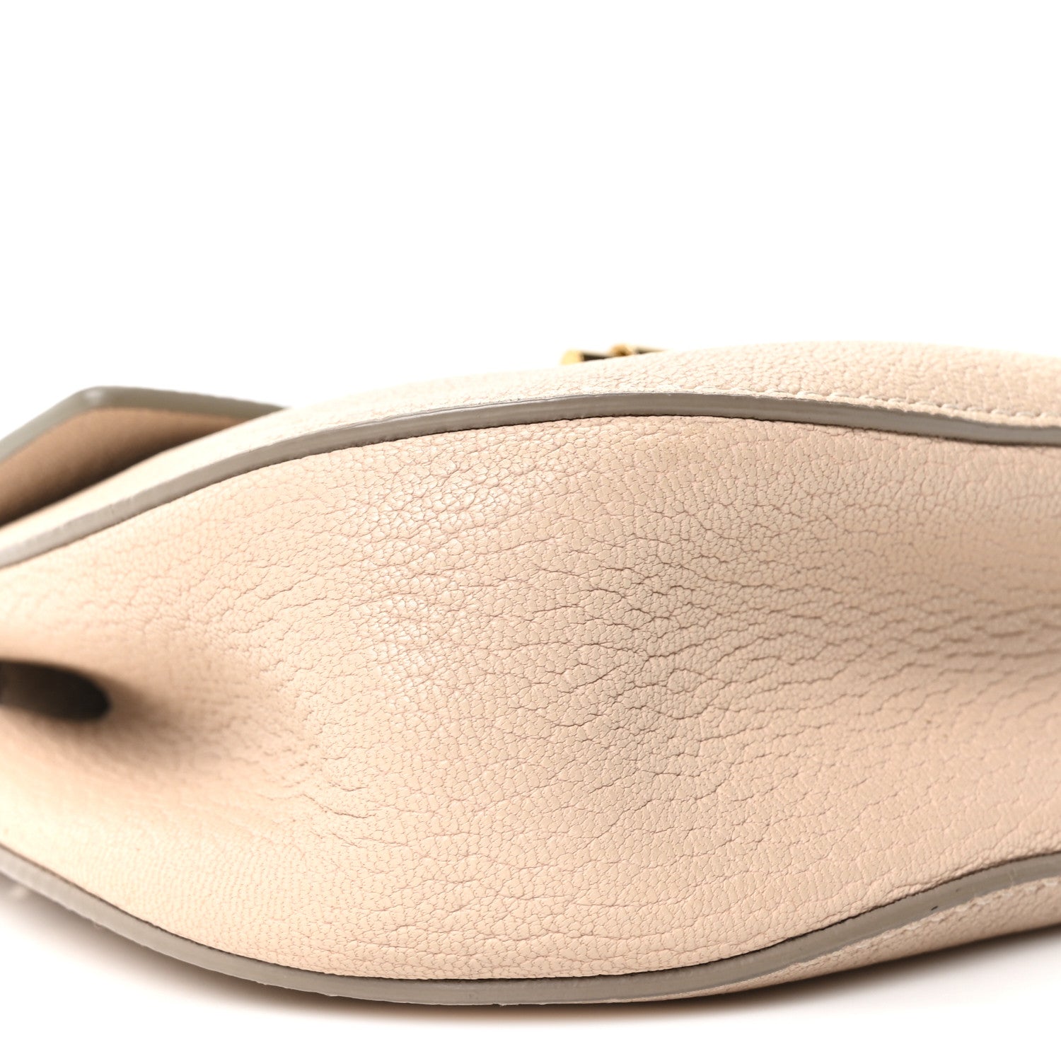 Chloe Grained Lambskin Mini Drew Shoulder Bag Abstract White 9 of 10