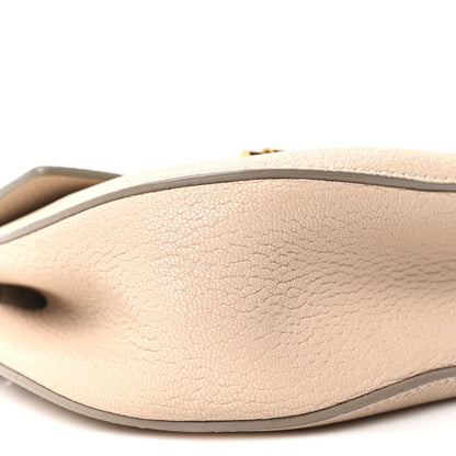 Chloe Grained Lambskin Mini Drew Shoulder Bag Abstract White 9 of 10